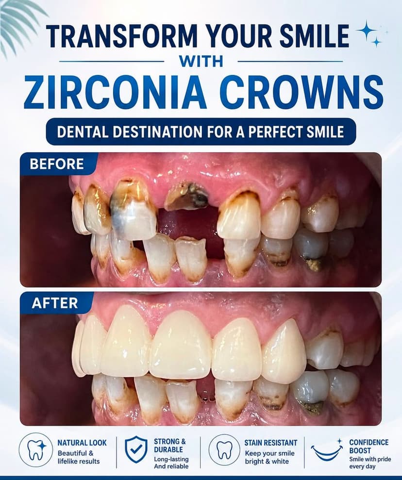 Zirconia Crown Restoration