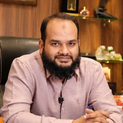 Dr. Azaruddin Savanur, orthodontist and owner of Dental Destination