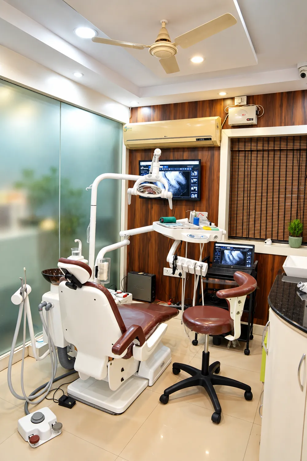 Treatment room with dental chair at Dental Destination, Frazer Town